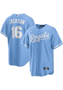 Bo Jackson Kansas City Royals Mens Replica Alternate Jersey - Light Blue