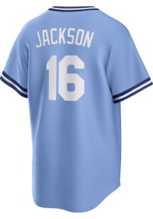 Bo Jackson Kansas City Royals Nike Throwback Cooperstown Jersey - Light Blue