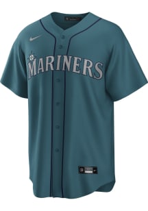 Seattle Mariners Mens Nike Replica Alt Jersey - Green