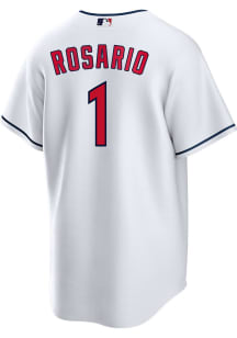 Amed Rosario  Cleveland Guardians Mens White Home Limited Baseball Jersey