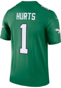 Jalen Hurts   Philadelphia Eagles Kelly Green Alt Football Jersey