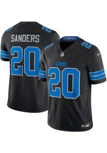 Barry Sanders Nike Detroit Lions Mens Black Vapor F.U.S.E. Limited Football Jersey