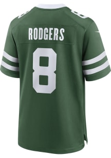 Aaron Rodgers   New York Jets Green 2024 Home Game Football Jersey