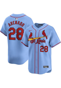 Lars Nootbaar St Louis Cardinals Mens Replica LIGHT BLUE Road