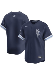 Nike Kansas City Royals Mens Navy Blue City Connect 2024 Limited Baseball Jersey