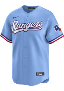 Nike Texas Rangers Mens Light Blue Alt 2024 Limited Baseball Jersey