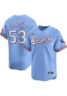 Adolis Garcia Nike Texas Rangers Mens Light Blue Alt 2024 Limited Baseball Jersey