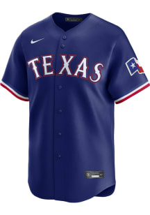 Nike Texas Rangers Mens Blue Alt 2024 Limited Baseball Jersey