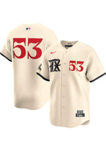 Adolis Garcia Nike Texas Rangers Mens Tan City Connect 2024 Limited Baseball Jersey