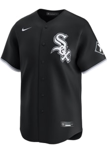 Nike Chicago White Sox Mens Black Alt 2024 Limited Baseball Jersey