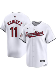 Jose Ramirez Nike Cleveland Guardians Mens White Home 2024 Limited Baseball Jersey