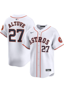 Jose Altuve Nike Houston Astros Mens White Home 2024 Limited Baseball Jersey