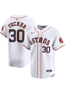 Kyle Tucker Nike Houston Astros Mens White Home 2024 Limited Baseball Jersey