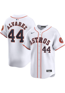 Yordan Alvarez Nike Houston Astros Mens White Home 2024 Limited Baseball Jersey