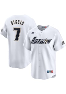 Craig Biggio Houston Astros Nike Throwback Cooperstown Jersey - White