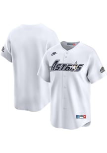 Houston Astros Nike Throwback Cooperstown Jersey - White
