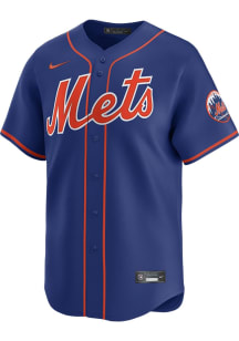 Nike New York Mets Mens Blue Alt 2024 Limited Baseball Jersey