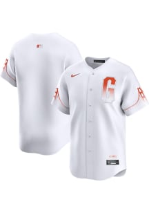 Nike San Francisco Giants Mens White City Connect 2024 Limited Baseball Jersey