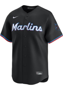 Nike Miami Marlins Mens Black Alt 2024 Limited Baseball Jersey