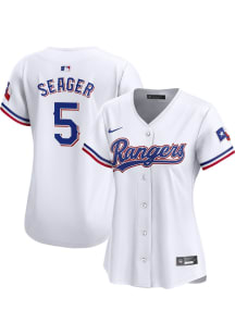 Corey Seager Nike Texas Rangers Womens White Home Graphic Limited Baseball Jersey