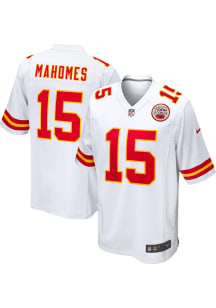 Patrick Mahomes   Kansas City Chiefs White Road Game Football Jersey