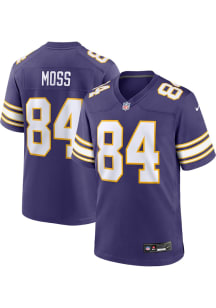 Randy Moss  Nike Minnesota Vikings Purple Alt Football Jersey