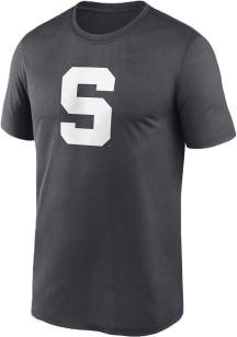 Nike Michigan State Spartans Anthracite Dri-Fit Legend Short Sleeve T Shirt