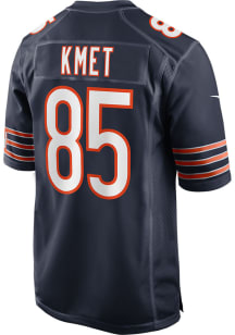 Cole Kmet  Nike Chicago Bears Navy Blue Home Football Jersey