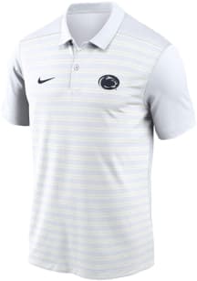 Nike Penn State Nittany Lions Mens White Sideline Victory Short Sleeve Polo