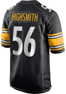Alex Highsmith  Nike Pittsburgh Steelers Black Game Football Jersey