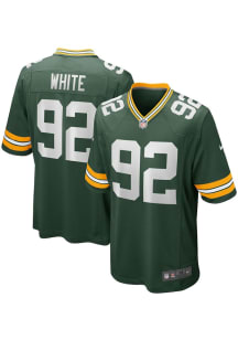 Reggie White  Nike Green Bay Packers Green Game Football Jersey