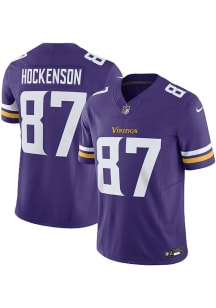 TJ Hockenson Nike Minnesota Vikings Mens Purple Home Limited Football Jersey
