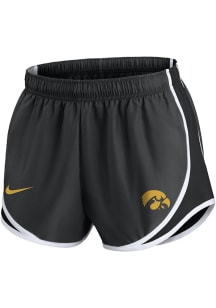 Nike Iowa Hawkeyes Womens Black Tempo Classic Shorts