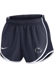 Nike Penn State Nittany Lions Womens Navy Blue Tempo Classic Shorts