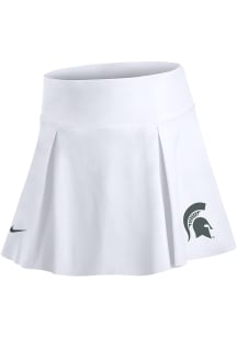 Nike Michigan State Spartans Womens White Tennis Skirt Skirt