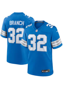 Brian Branch  Nike Detroit Lions Blue Home Football Jersey