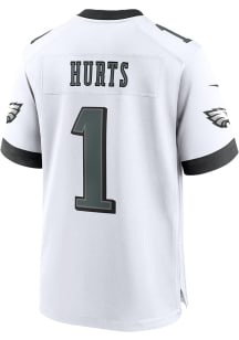 Jalen Hurts   Philadelphia Eagles White Home Football Jersey