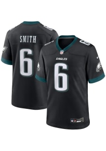 Devonta Smith  Nike Philadelphia Eagles Black Alt Game Football Jersey