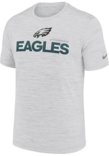 Nike Philadelphia Eagles White Primetime Velocity Modern Short Sleeve T Shirt