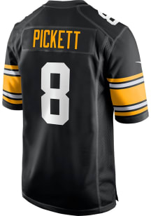 Kenny Pickett  Nike Pittsburgh Steelers Black Alt Game Style Football Jersey