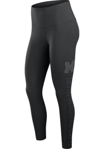 Nike Michigan Wolverines Womens Black Zenvy Pants