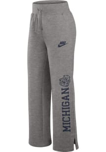 Nike Michigan Wolverines Womens Phoenix Grey Sweatpants