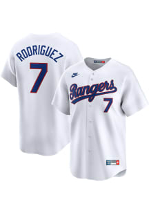 Ivan Rodriguez Texas Rangers Nike Throwback Cooperstown Jersey - White