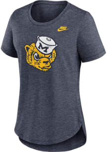 Nike Michigan Wolverines Womens Blue Legacy Short Sleeve T-Shirt