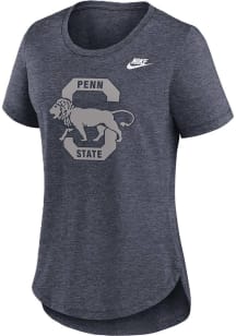 Nike Penn State Nittany Lions Womens Navy Blue Legacy Short Sleeve T-Shirt