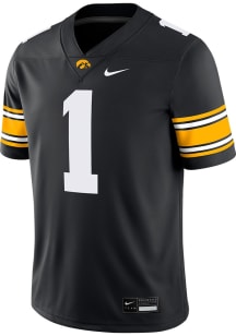 Nike Iowa Hawkeyes Black Home Game Design Football Jersey