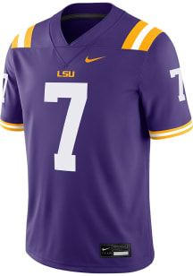 Nike LSU Tigers Purple Home Game Football Jersey
