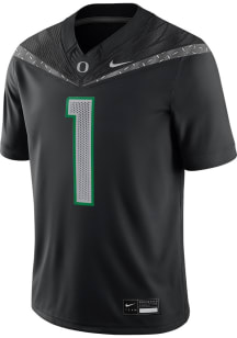 Nike Oregon Ducks Black Home Game Football Jersey