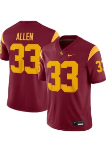 Marcus Allen  Nike USC Trojans Crimson Home Game Football Jersey