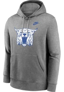 Nike Kentucky Wildcats Mens Grey Legacy Club Long Sleeve Hoodie